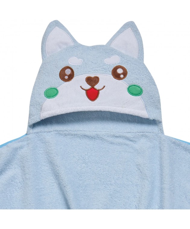 DAS BABY ΚΑΠΑ BATH 4948 BLUE 70Χ90 Βρεφικές Κάπες
