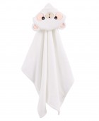 DAS BABY ΚΑΠΑ BATH 4942 WHITE 70Χ90 Βρεφικές Κάπες