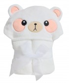 DAS BABY ΚΑΠΑ BATH 4942 WHITE 70Χ90 Βρεφικές Κάπες
