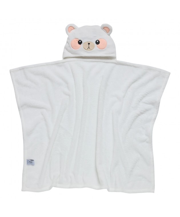 DAS BABY ΚΑΠΑ BATH 4942 WHITE 70Χ90 Βρεφικές Κάπες