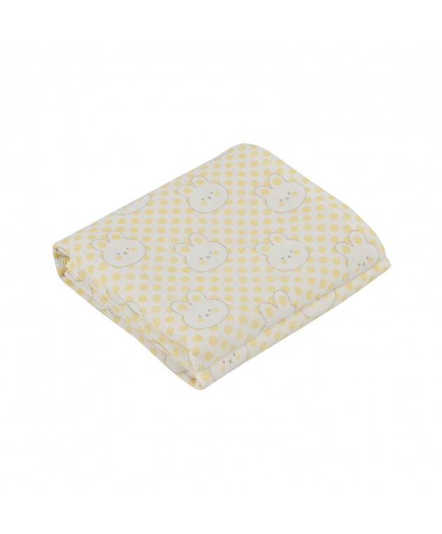 DAS BABY ΚΟΥΒΕΡΤΑ ΠΙΚΕ 75X100 RELAX 4961 YELLOW ΝΕΕΣ ΑΦΙΞΕΙΣ