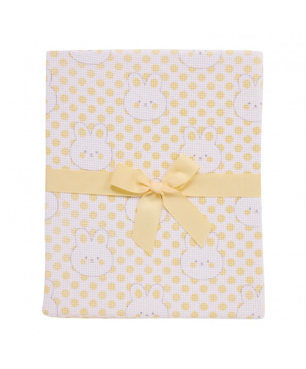 DAS BABY ΚΟΥΒΕΡΤΑ ΠΙΚΕ 75X100 RELAX 4961 YELLOW ΝΕΕΣ ΑΦΙΞΕΙΣ