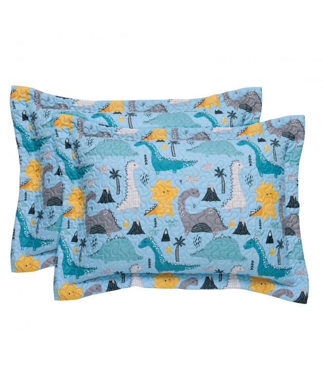 DAS KIDS ΖΕΥΓΟΣ ΜΑΞΙΛΑΡΟΘΗΚΕΣ 4928 BLUE, GREY 50Χ70+5 Παιδικές Μαξιλαροθήκες