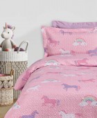 DAS KIDS ΖΕΥΓΟΣ ΜΑΞΙΛΑΡΟΘΗΚΕΣ 4929 PINK, PURPLE 50Χ70+5 Παιδικές Μαξιλαροθήκες