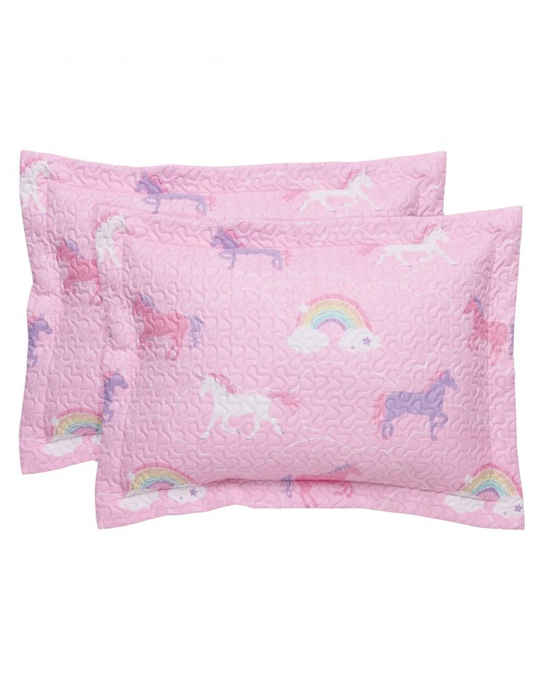 DAS KIDS ΖΕΥΓΟΣ ΜΑΞΙΛΑΡΟΘΗΚΕΣ 4929 PINK, PURPLE 50Χ70+5 Παιδικές Μαξιλαροθήκες