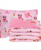 DAS KIDS ΣΕΤ ΣΕΝΤΟΝΙΑ ΜΟΝΑ 4938 PINK 170Χ260 ΝΕΕΣ ΑΦΙΞΕΙΣ