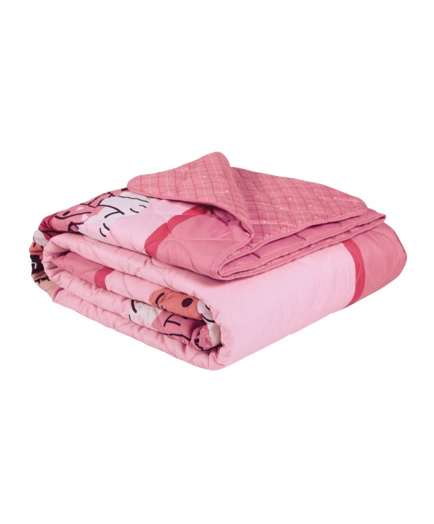 DAS KIDS ΚΟΥΒΕΡΛΙ ΜΟΝΟ 4938 PINK 160Χ220 Παιδικά Κουβερλί