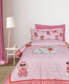DAS KIDS ΚΟΥΒΕΡΛΙ ΜΟΝΟ 4938 PINK 160Χ220 Παιδικά Κουβερλί