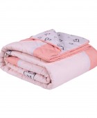 DAS KIDS ΚΟΥΒΕΡΛΙ ΜΟΝΟ 4940 GREY, PINK 160Χ220 Παιδικά Κουβερλί