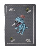 DAS KIDS ΚΟΥΒΕΡΛΙ ΜΟΝΟ 4931 CREAM, GREY 160Χ220 Παιδικά Κουβερλί