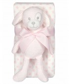 GREENWICH POLO CLUB ΚΟΥΒΕΡΤΑ ΠΙΚΕ 75X100 ΒΑΒΥ ESSENTIAL 8857 PINK, WHITE ΝΕΕΣ ΑΦΙΞΕΙΣ