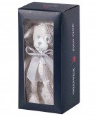 GREENWICH POLO CLUB ΚΟΥΒΕΡΤΑ ΠΙΚΕ 75X100 ΒΑΒΥ ESSENTIAL 8858 GREY, WHITE ΝΕΕΣ ΑΦΙΞΕΙΣ