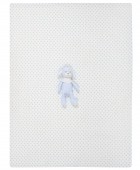 GREENWICH POLO CLUB ΚΟΥΒΕΡΤΑ ΠΙΚΕ 75X100 ΒΑΒΥ ESSENTIAL 8856 BLUE, WHITE ΝΕΕΣ ΑΦΙΞΕΙΣ