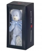 GREENWICH POLO CLUB ΚΟΥΒΕΡΤΑ ΠΙΚΕ 75X100 ΒΑΒΥ ESSENTIAL 8856 BLUE, WHITE ΝΕΕΣ ΑΦΙΞΕΙΣ