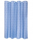 GREENWICH POLO CLUB ΚΟΥΡΤΙΝΑ ΜΠΑΝΙΟΥ 240Πx180Y ESSENTIAL 3119 DUSTY BLUE Κουρτίνες Mπάνιου