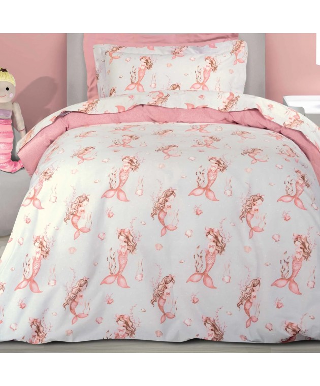 GREENWICH POLO CLUB ΣΕΤ ΣΕΝΤΟΝΙΑ ΜΟΝΑ ESSENTIAL 8853 GREY, PINK 170Χ260 Μονά