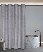 GREENWICH POLO CLUB ΚΟΥΡΤΙΝΑ ΜΠΑΝΙΟΥ 200Πx180Y ESSENTIAL 3120 GREY Κουρτίνες Mπάνιου