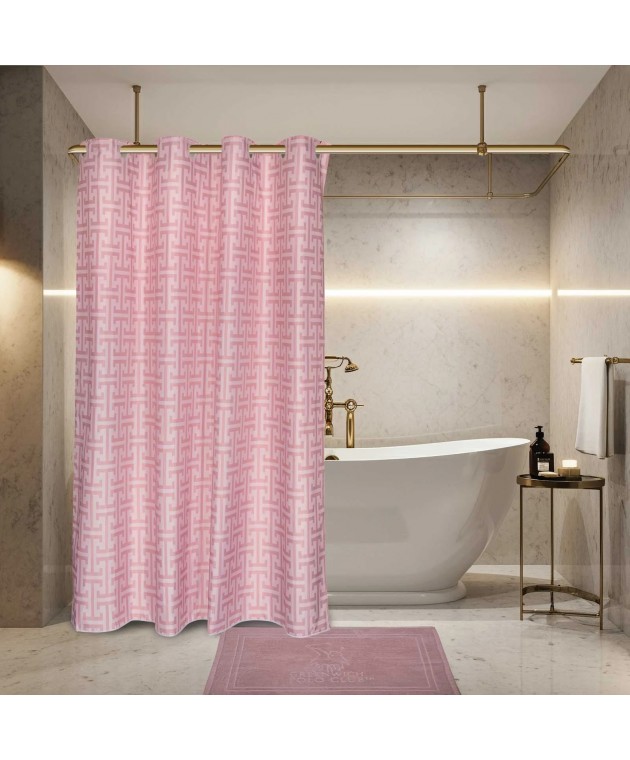 GREENWICH POLO CLUB ΚΟΥΡΤΙΝΑ ΜΠΑΝΙΟΥ 200Πx180Y ESSENTIAL 3121 NUDE Κουρτίνες Mπάνιου