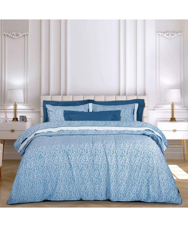 GREENWICH POLO CLUB ΣΕΤ ΣΕΝΤΟΝΙΑ KING ESSENTIAL 2268 BLUE, WHITE 260Χ280 Σεντόνια King Size