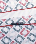 GREENWICH POLO CLUB ΣΕΤ ΣΕΝΤΟΝΙΑ ΥΠΕΡΔΙΠΛΑ ESSENTIAL 2269 BLUE, RED 240Χ260 Σεντόνια Υπέρδιπλα