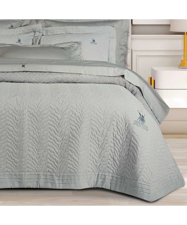 GREENWICH POLO CLUB ΚΟΥΒΕΡΤΟΡΙΟ KING CLASSIC 2353 GREY 240Χ250 Κουβερλί King Size