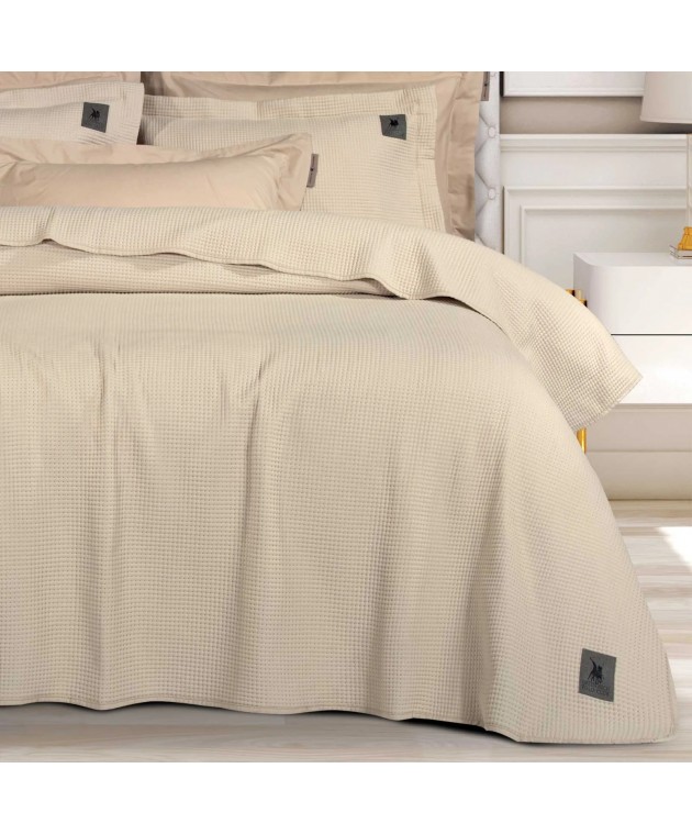 GREENWICH POLO CLUB ΚΟΥΒΕΡΛΙ SINGLE 3495 BEIGE 160Χ240 Κουβερλί Μονά