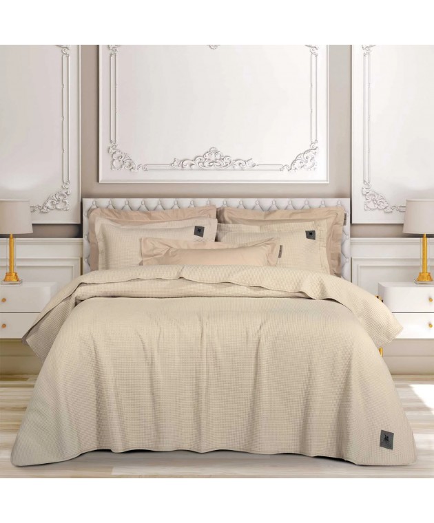 GREENWICH POLO CLUB ΚΟΥΒΕΡΛΙ SINGLE 3495 BEIGE 160Χ240 Κουβερλί Μονά