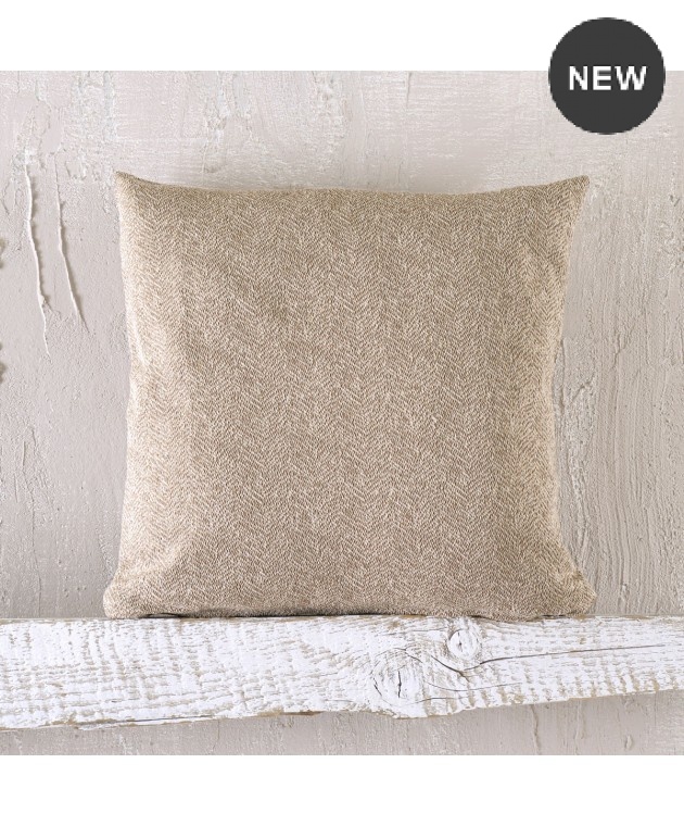 Διακοσμητική μαξιλαροθήκη (40Χ40) ONLY BEIGE, RYTHMOS HOME Μαξιλαροθήκες