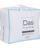 DAS HOME ΠΑΠΛΩΜΑ TENCEL 220X240 COMFORT 1429 WHITE Παπλώματα Λευκά Υπέρδιπλα