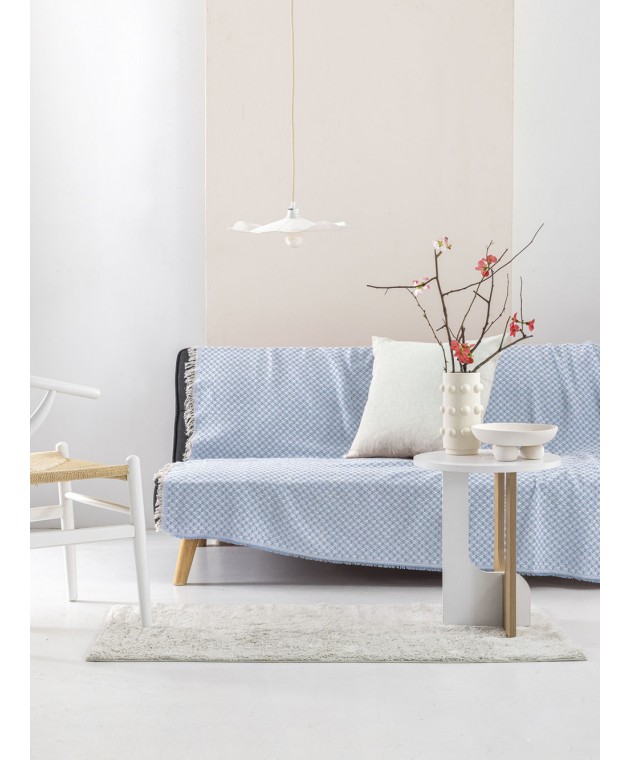 Ριχτάρι Τετραθέσιου Καναπέ MARY BLUE 210Χ320 ΝΕΕΣ ΑΦΙΞΕΙΣ