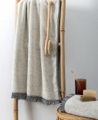 Πετσέτα Προσώπου Towels Collection 50x90 IGGY BLACK Πετσέτες Mπάνιου