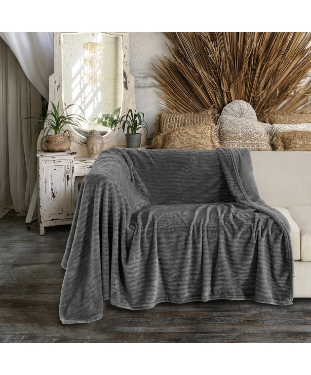 ΡΙΧΤΑΡΙ ΠΟΛΥΘΡΟΝΑΣ ENZO GREY (130X170) Σαλόνι