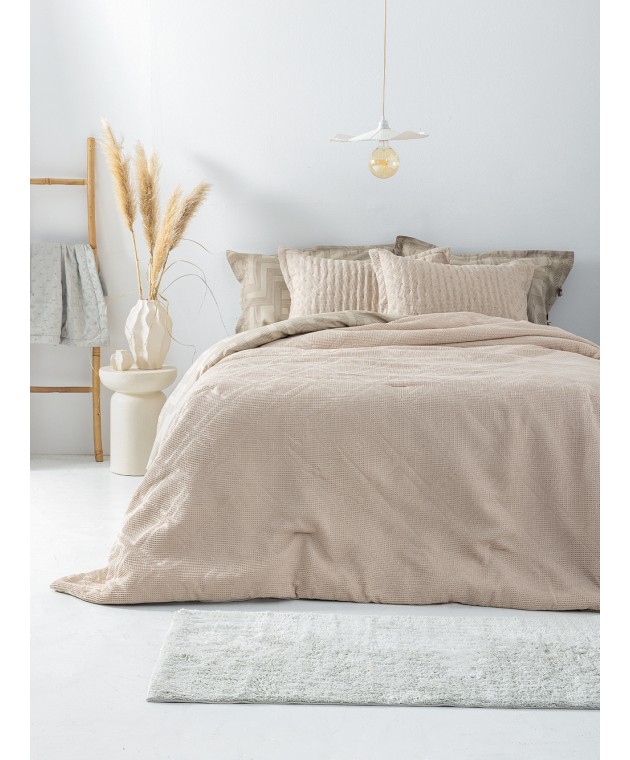 Κουβερλί ημίδιπλο 160x240 ALISON BEIGE Κουβερλί Ημίδιπλα