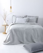 Κουβέρτα Matelasse 230X260 ZOE SILVER Κουβέρτες Βαμβακερές Υπέρδιπλες