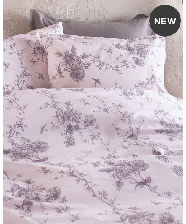 Σετ σεντόνια μονά (160x260) AURORA PURPLE, RYTHMOS HOME ΥΠΝΟΔΩΜΑΤΙΟ