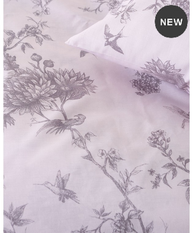 Ζεύγος μαξιλαροθήκες (50Χ70) AURORA PURPLE, RYTHMOS HOME Μαξιλαροθήκες Εμπριμέ