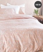Σετ σεντόνια Υ/Δ (230Χ260) LORETA PINK, RYTHMOS HOME Σεντόνια Υπέρδιπλα