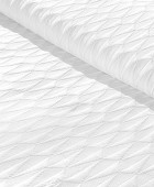 Κουβέρτα Medici White 245x260 Κουβέρτες Βαμβακερές Υπέρδιπλες