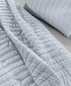 Σετ 2τμχ Κουβερλί Aurora Blue 240x250 Κουβερλί King Size