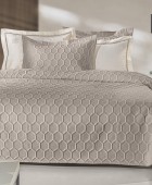 Σετ 3τμχ Κουβερλί Hive Taupe 250x240 Κουβερλί King Size