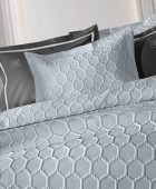 Σετ 3τμχ Κουβερλί Hive Silver 250x240 Κουβερλί King Size