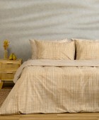 ΣΕΤ ΣΕΝΤΟΝΙΑ ΔΙΠΛΑ MATEO BEIGE CASUAL LINE (205X270) Σεντόνια Διπλά