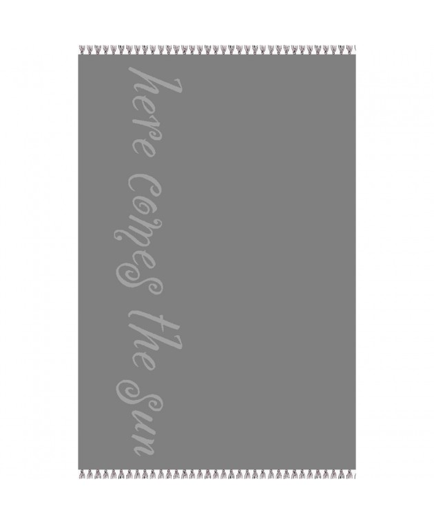ΠΕΤΣΕΤΑ ΘΑΛΑΣΣΗΣ BEATLES DARK GREY (86Χ160) Πετσέτες Θαλάσσης 