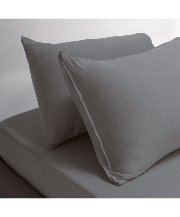 ΣΕΝΤΟΝΙ JERSEY (ΣΕΤ 3 ΤΕΜ.) 180Χ200+35 GREY King Size