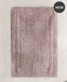 Πατάκι μπάνιου (50X80) SENNA ΠΑΛΑΙΩΜΕΝΟ ΜΩΒ, RYTHMOS HOME Πατάκια Mπάνιου