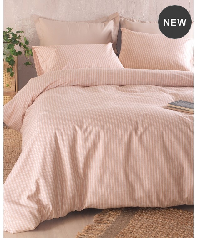 Σετ σεντόνια king size (260X280) MASTERS PINK, RYTHMOS HOME Σεντόνια King Size