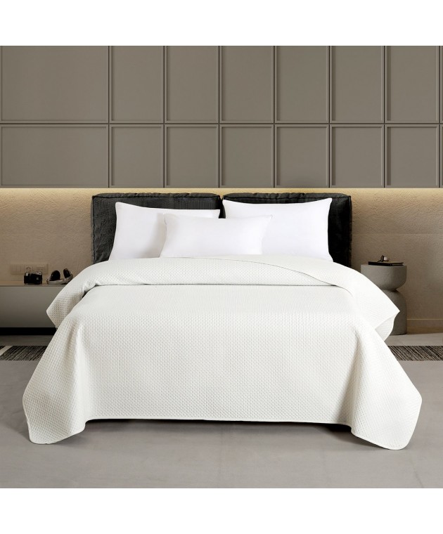 ΚΟΥΒΕΡΛΙ ΥΠΕΡΔΙΠΛΟ ZARA WHITE (220Χ240) Κουβερλί Υπέρδιπλα