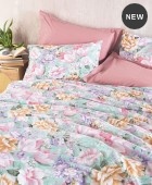 Σετ παπλωματοθήκη Υ/Δ (225Χ250) MARGO, RYTHMOS HOME Παπλωματοθήκες Υπέρδιπλες