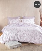 Σετ κουβερλί μονό (160Χ240) ODET PURPLE, RYTHMOS HOME Κουβερλί Μονά