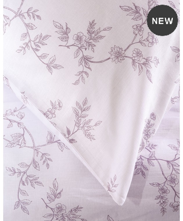 Σετ σεντόνια king size (260X280) ODET PURPLE, RYTHMOS HOME Σεντόνια King Size